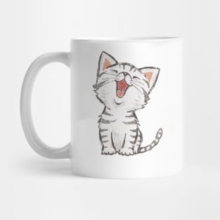 American Shorthair happy cat Mug